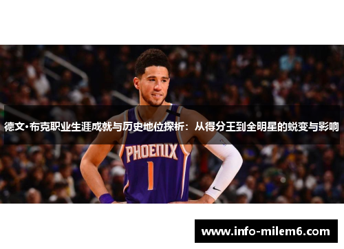 德文·布克职业生涯成就与历史地位探析：从得分王到全明星的蜕变与影响