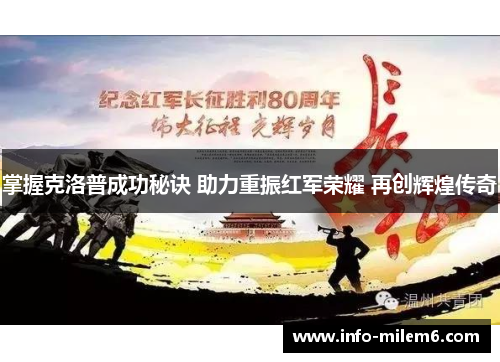 掌握克洛普成功秘诀 助力重振红军荣耀 再创辉煌传奇