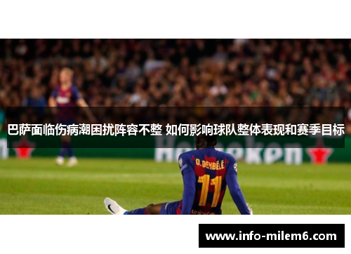巴萨面临伤病潮困扰阵容不整 如何影响球队整体表现和赛季目标