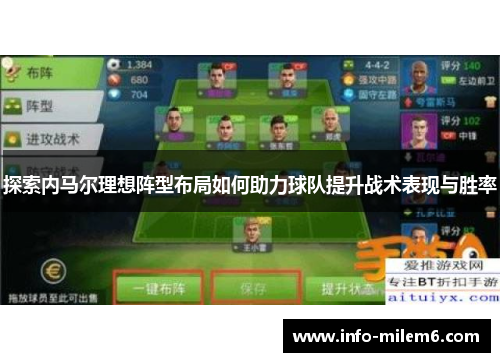 探索内马尔理想阵型布局如何助力球队提升战术表现与胜率