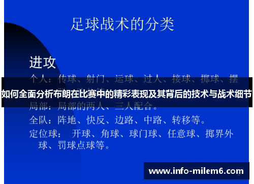 如何全面分析布朗在比赛中的精彩表现及其背后的技术与战术细节